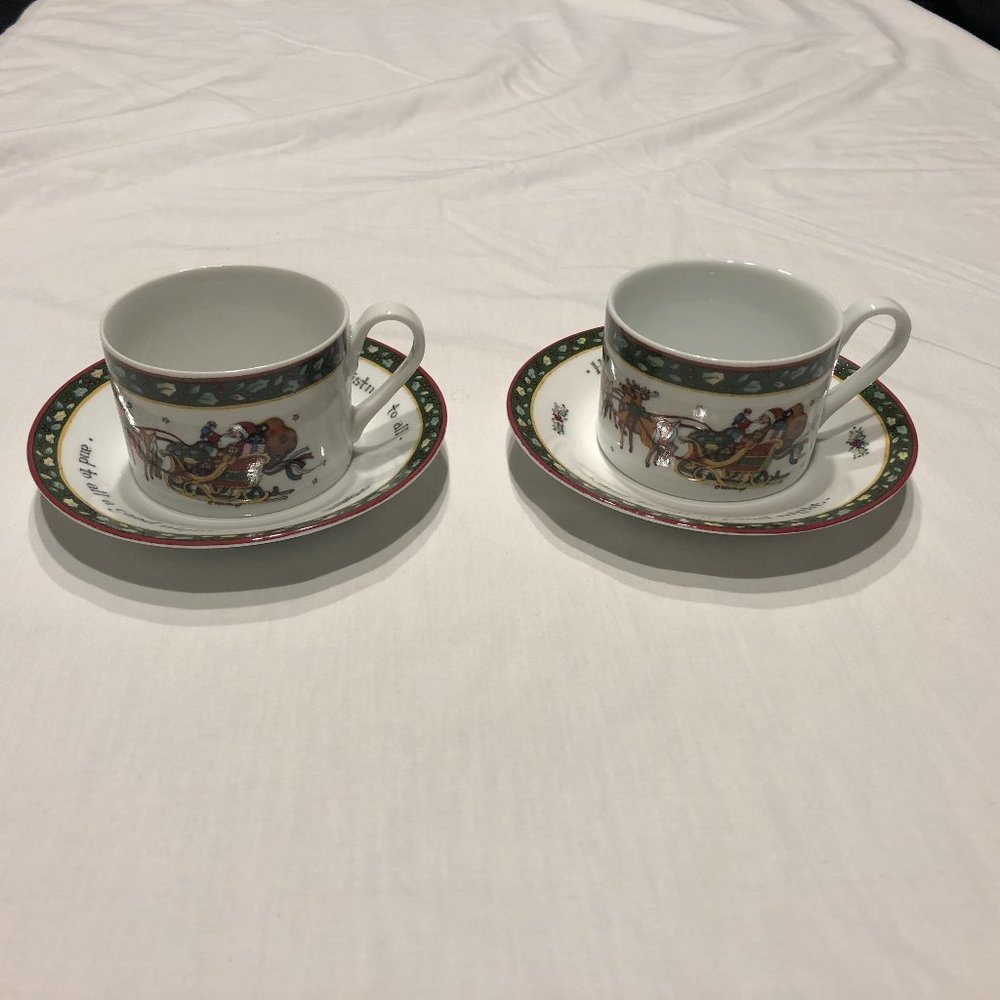 International China Company A Christmas Story Tea / Coffee Cup and Saucer